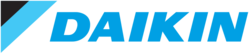 Daikin logotipas – šildymo, vėsinimo ir vėdinimo įranga visoje Lietuvoje