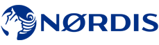 Nordis logotipas – ekonomiški oro kondicionieriai, šilumos siurbliai, rekuperatoriai